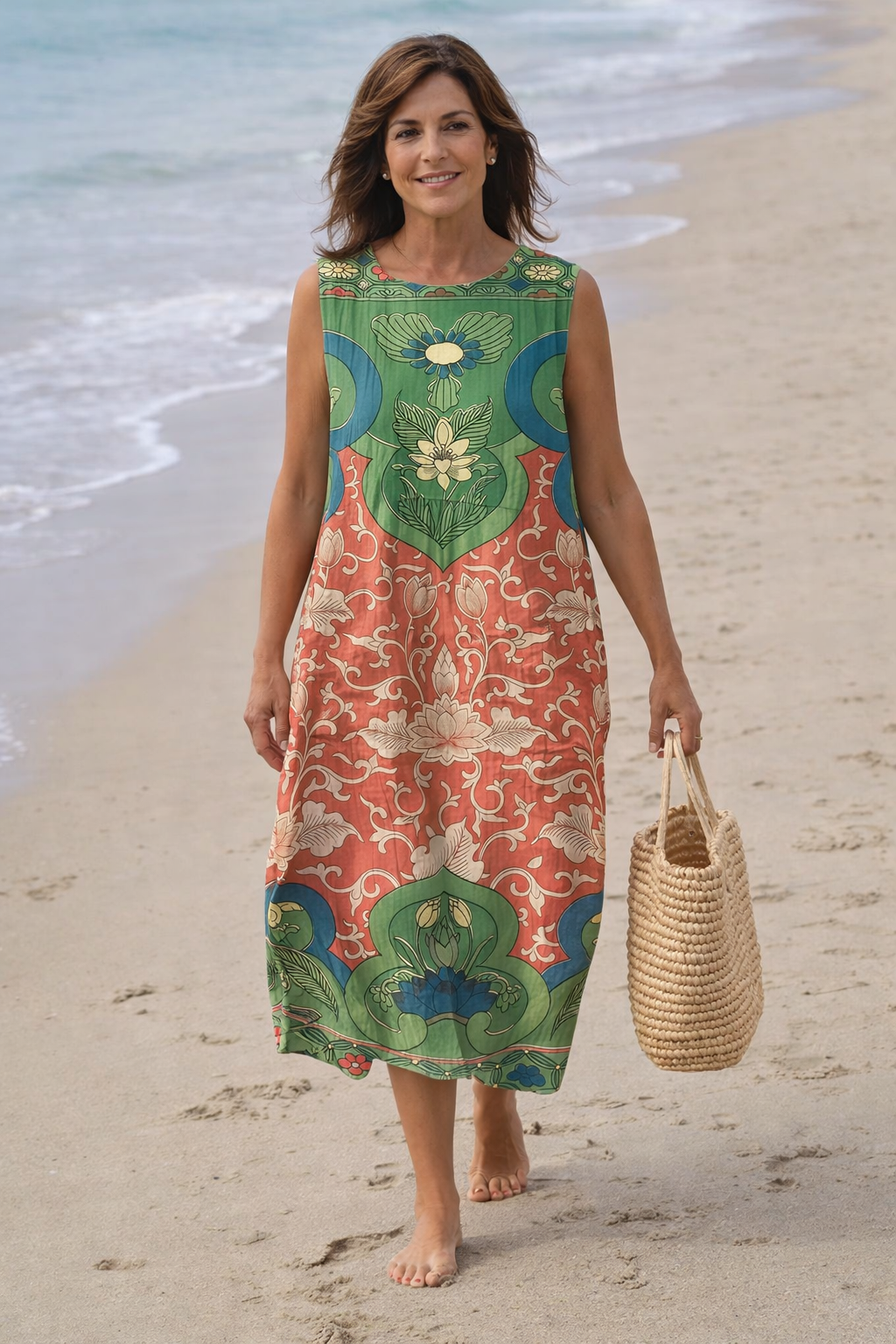Odalise™ | Lightweight Sleeveless Summer Dress