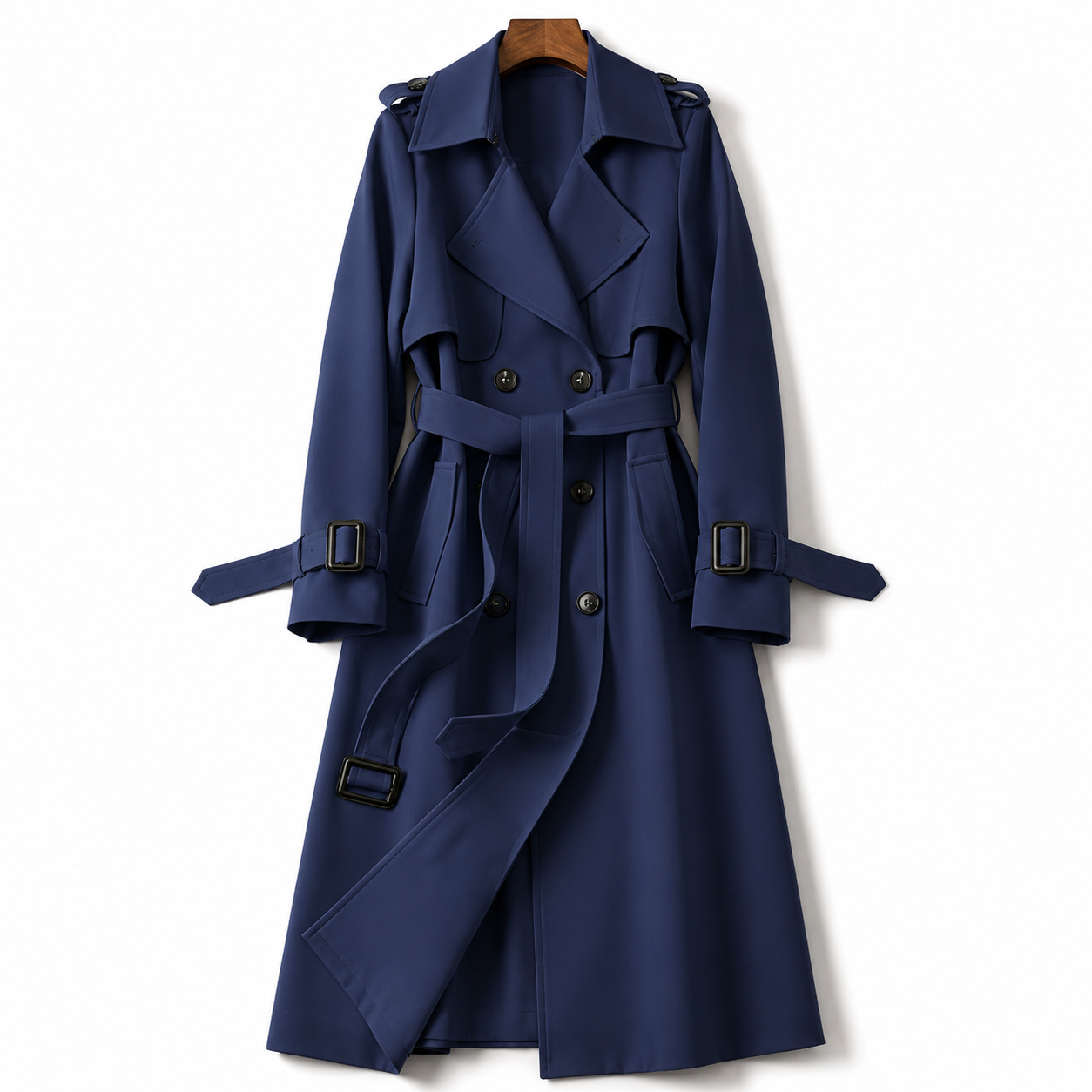 Greystone™ | Classic Long Trench Coat