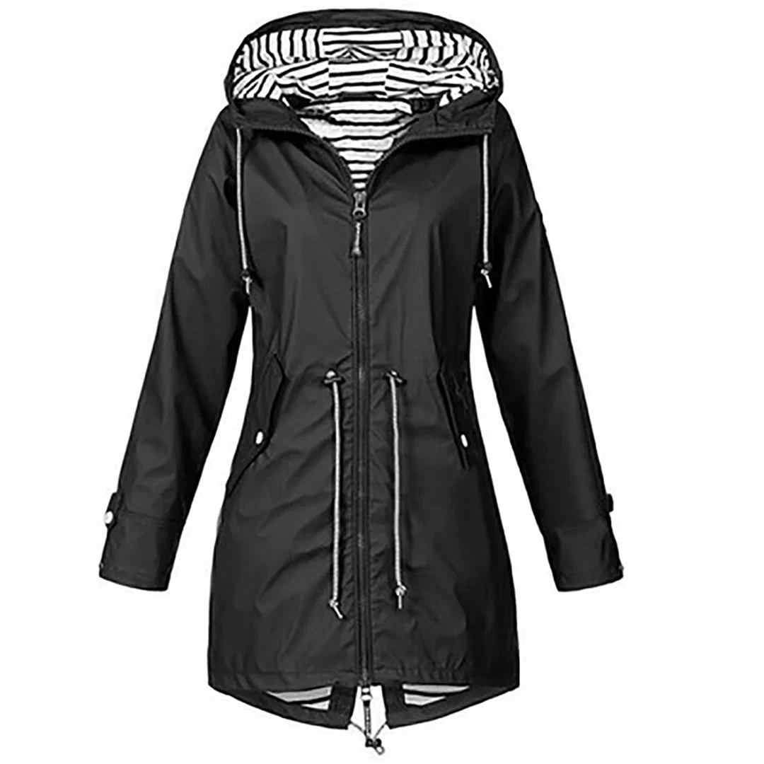 Naomi | Elegant Flattering Fit Rain Jacket