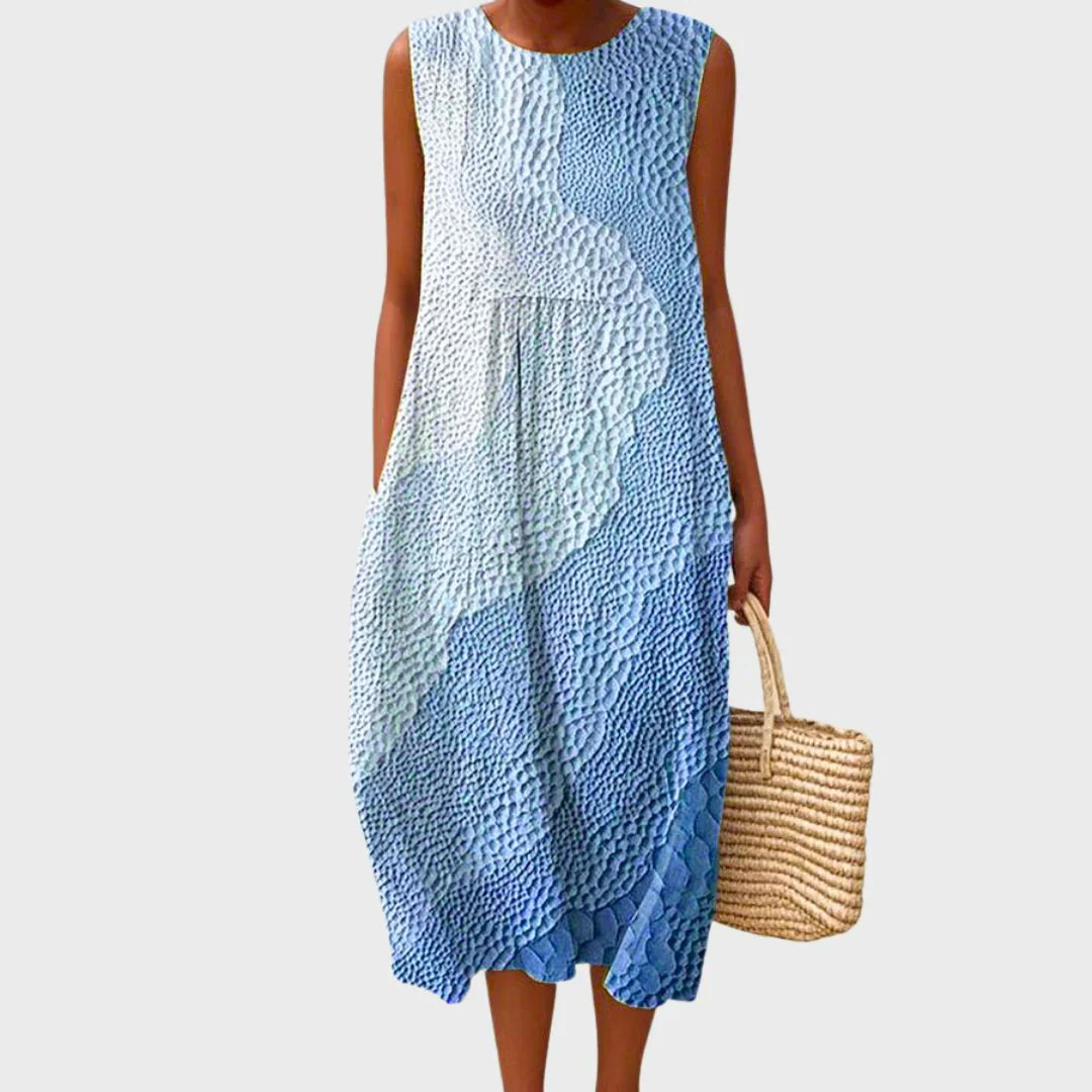Crestline™ | Sleeveless Midi Dress
