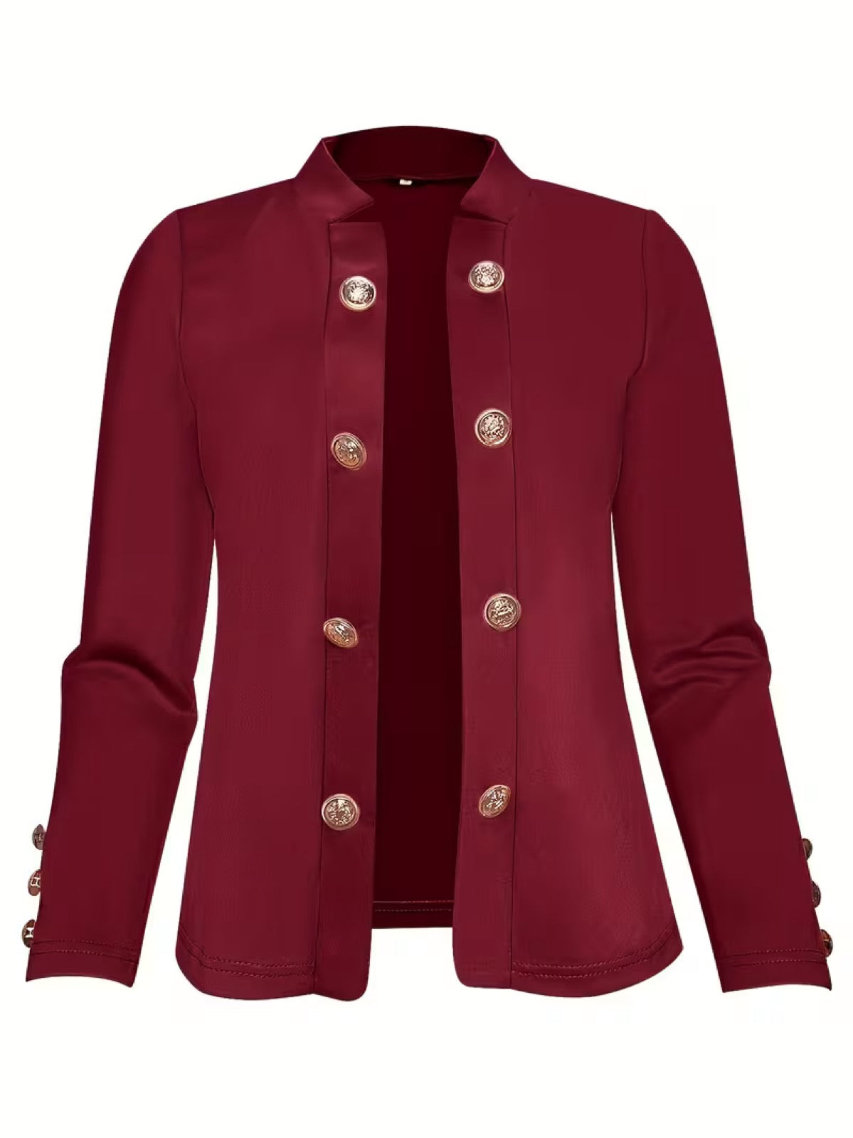 Odaline™ | Gold Button Blazer