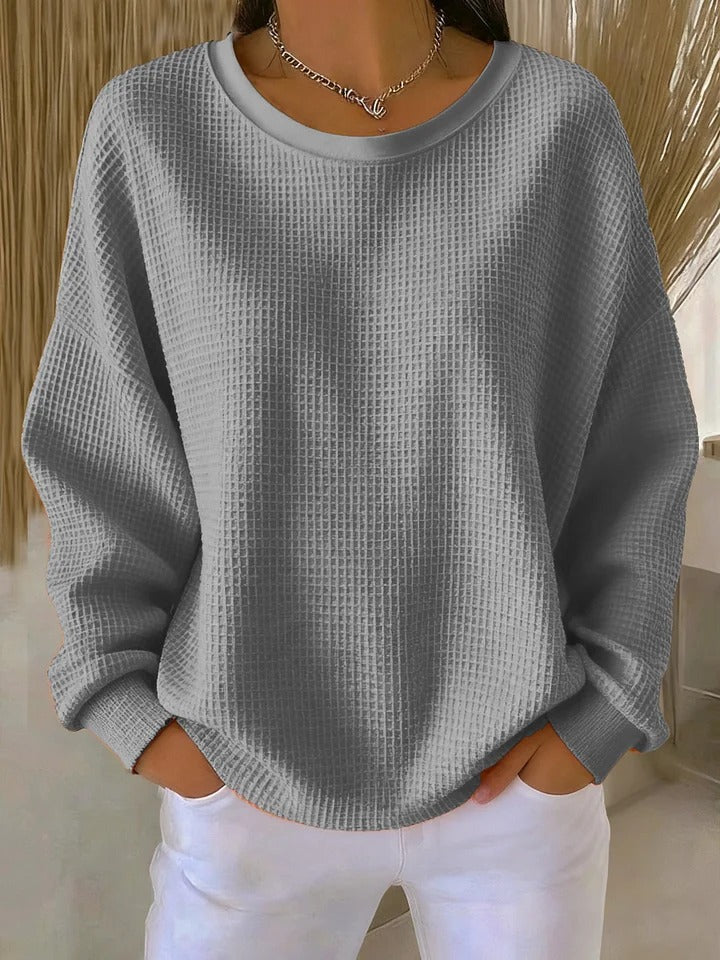 Ivora™ | Cozy Waffle Knit Sweater