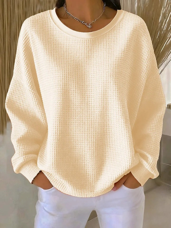 Ivora™ | Cozy Waffle Knit Sweater