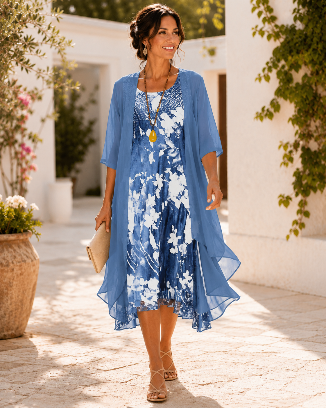Nicolette™ | Breezy Two-Layer Dress