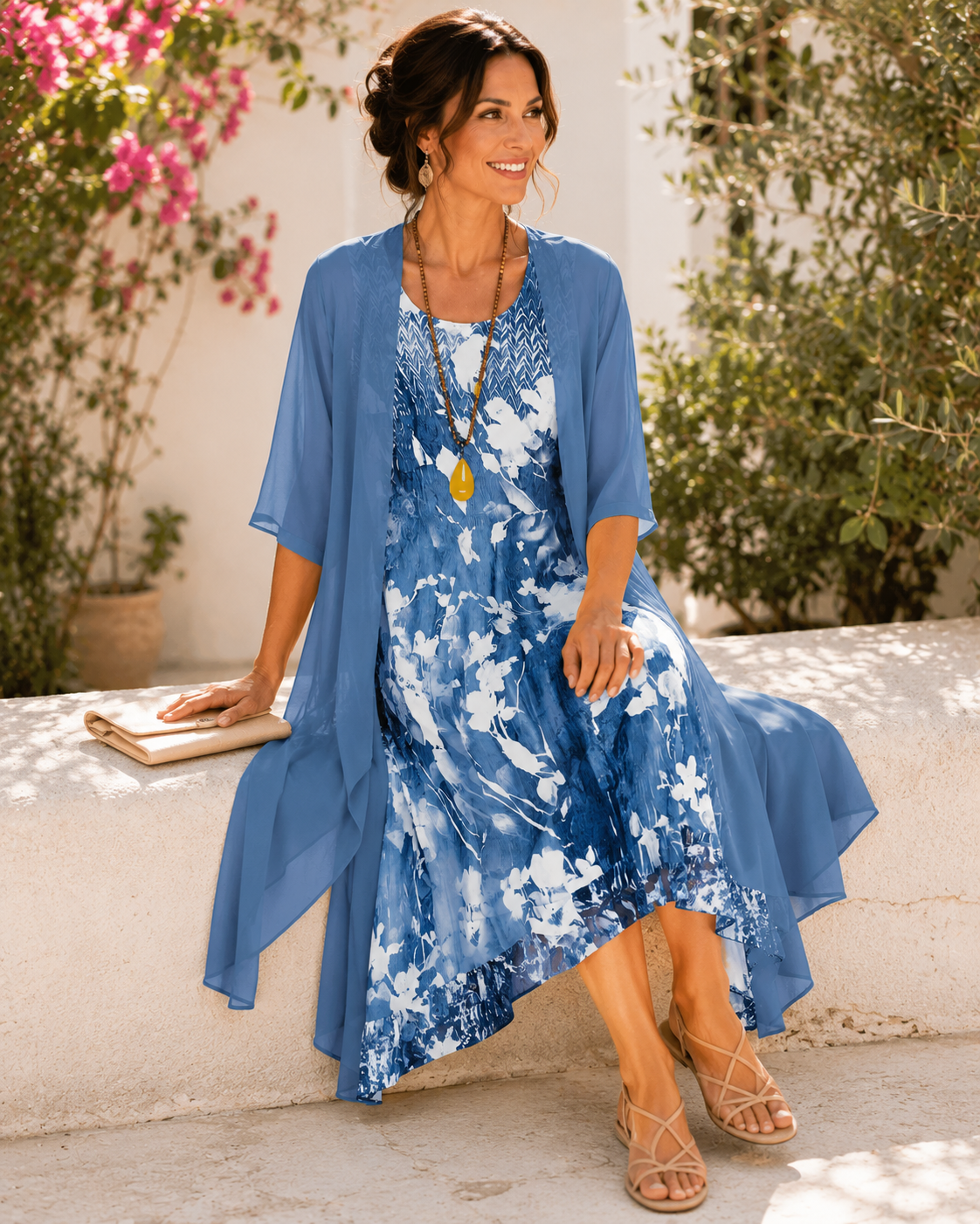Nicolette™ | Breezy Two-Layer Dress