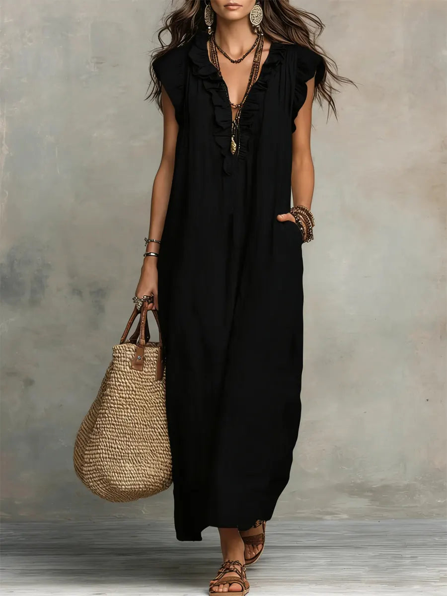 Fleurette™ | Timeless Bohemian Maxi Dress