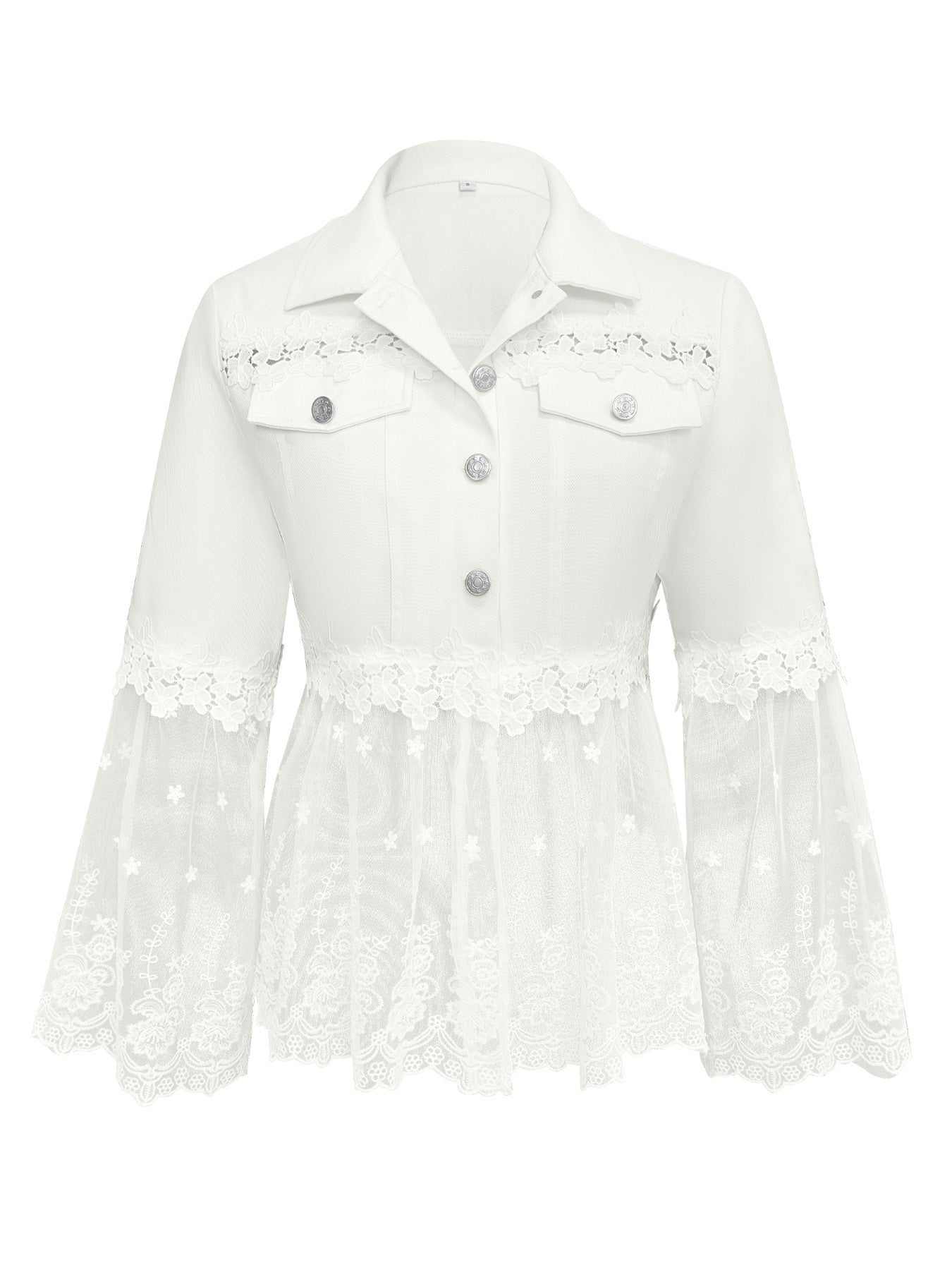 Sunnelace™ | Lace-Panel Jacket