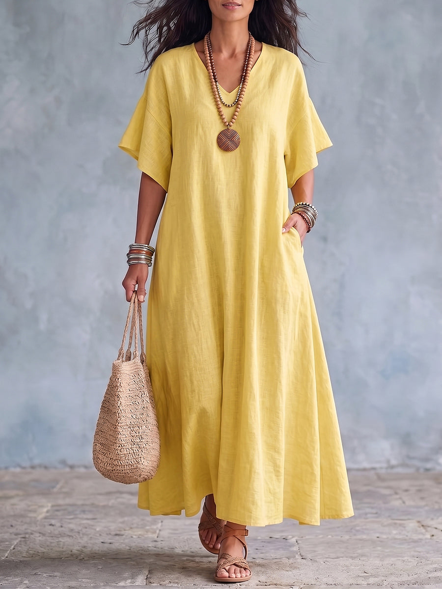 Kirsten™ | Minimalist Elegant Relaxed Maxi Dress