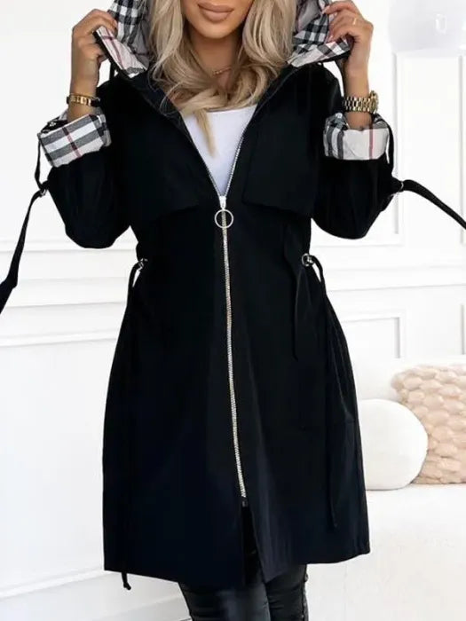 Women's Zip Coat - Waterproof and Windproof