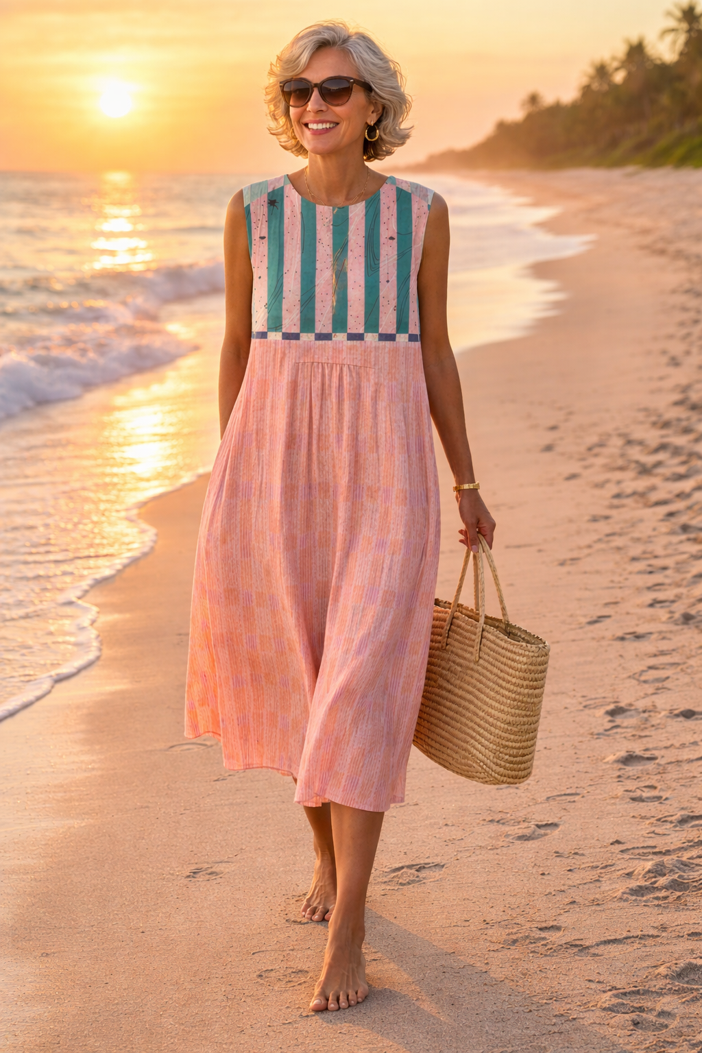 Romilly™ | Lightweight Sleeveless Summer Dress