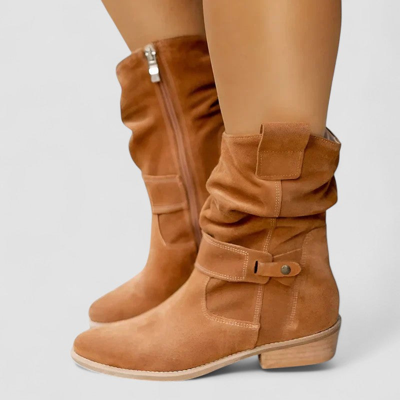 Ivalene™ | Slouch-Style Western Boots