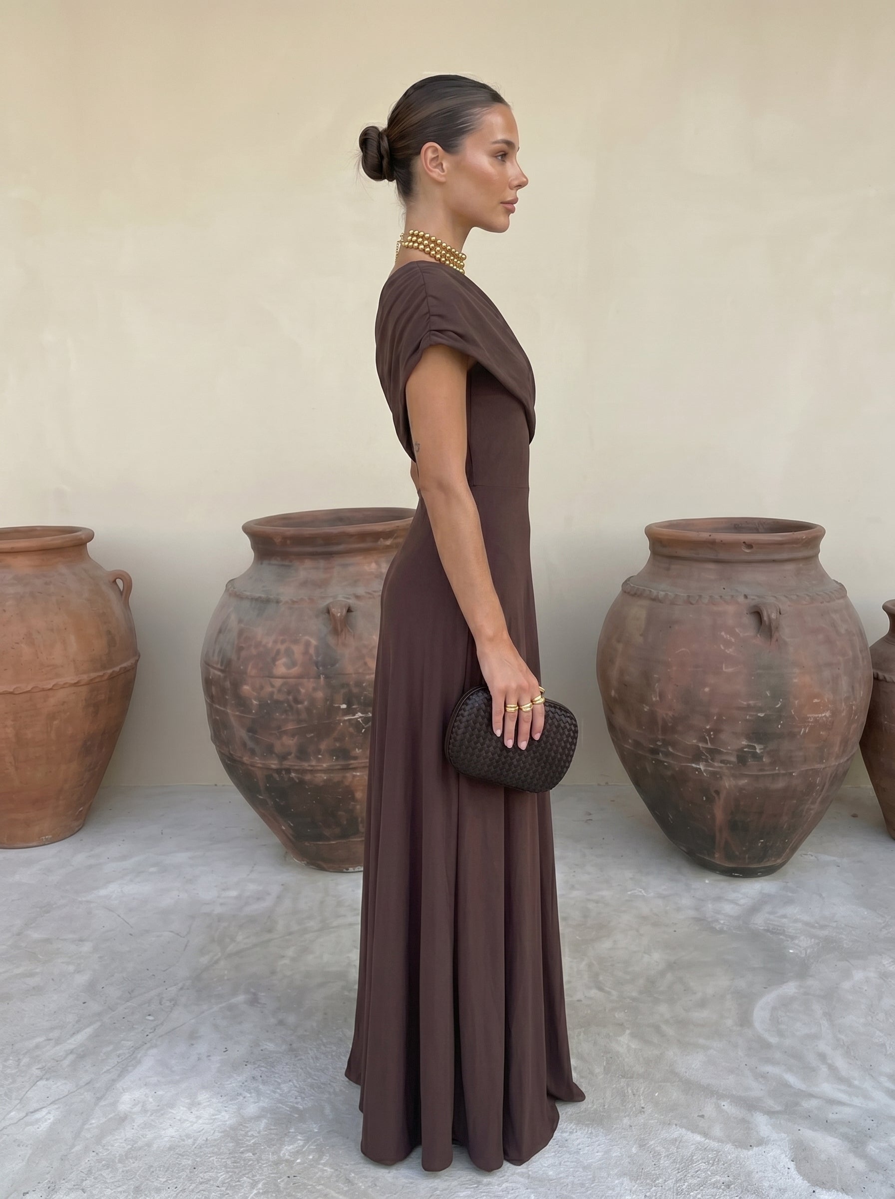 Karmela™ | Off-Shoulder Long Dress