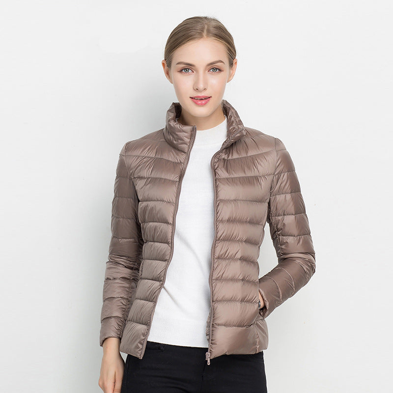 Elsie | Women's Lightweight Quilted Stand-Collar Jacket