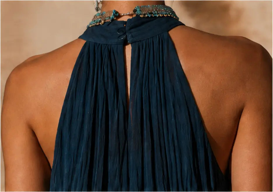 Nadia™ | Gradient Halter Maxi Dress