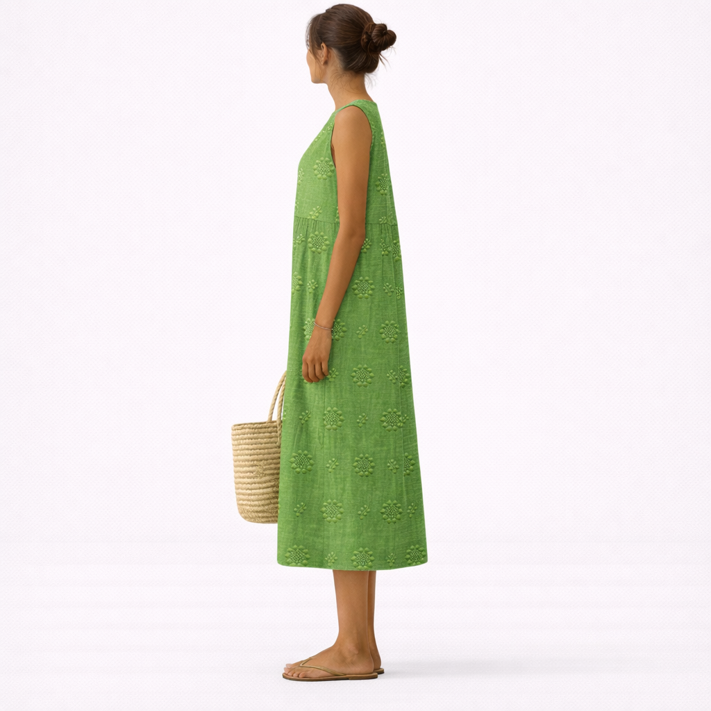 Lucinda™ | Everyday Breeze Midi Dress