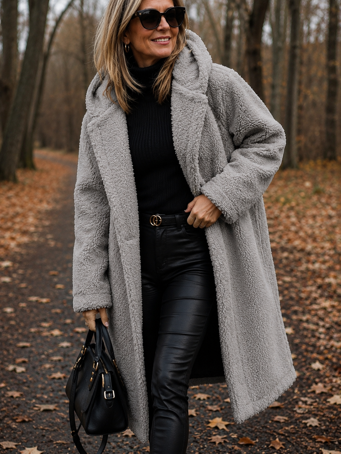 Everleigh™ | Long Teddy Coat