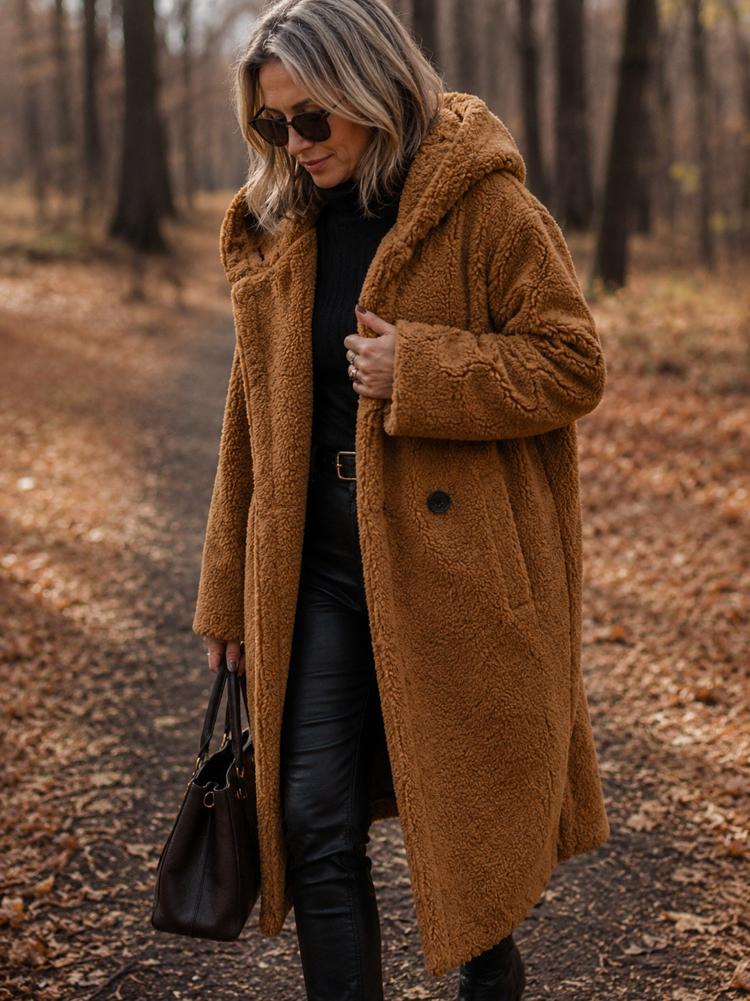 Everleigh™ | Long Teddy Coat