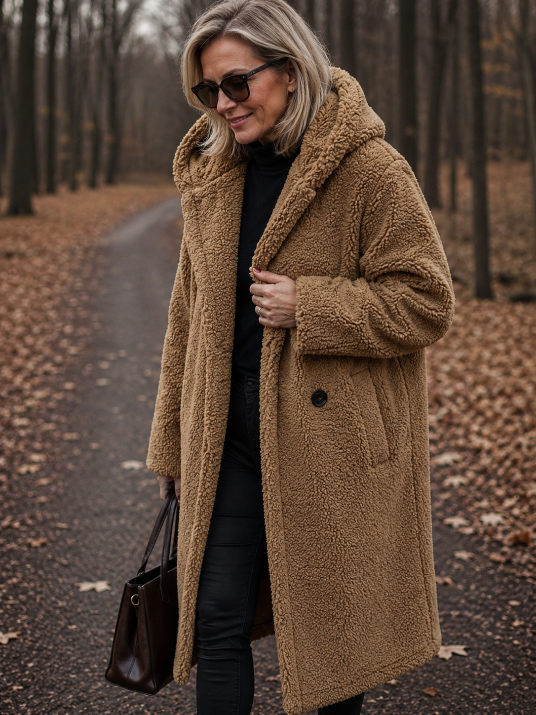 Everleigh™ | Long Teddy Coat