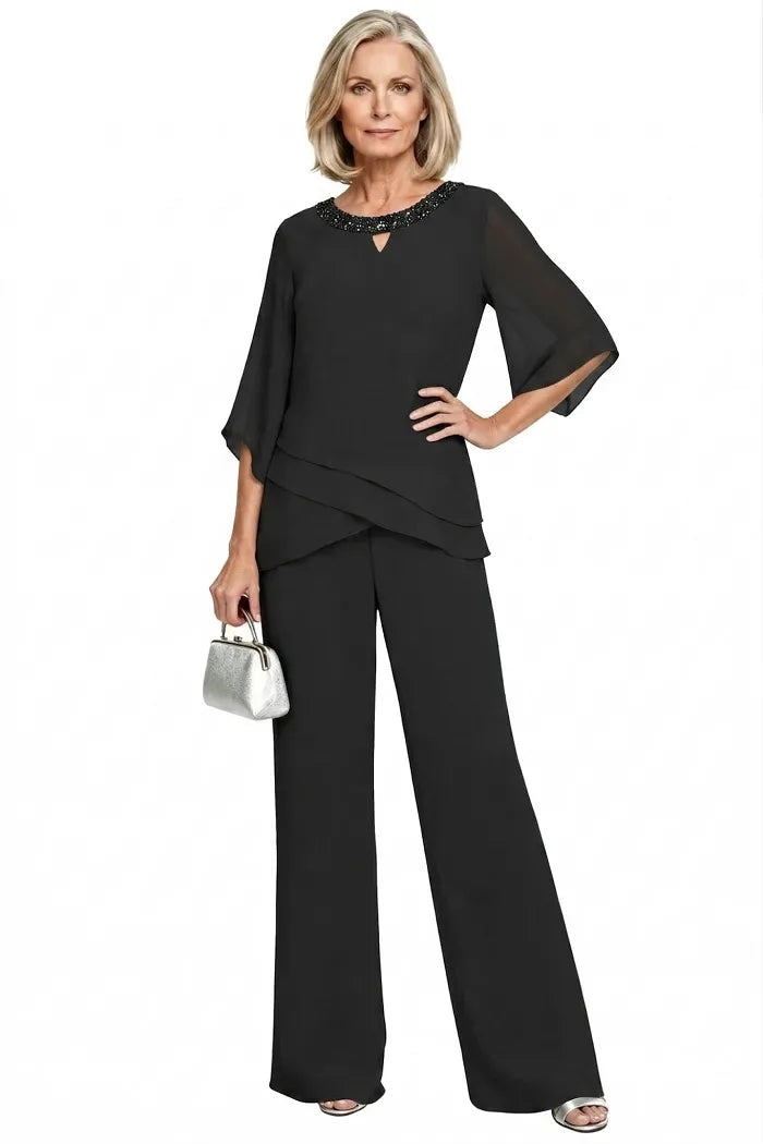 Theresa™ | Relaxed Fit Formal Pant Set