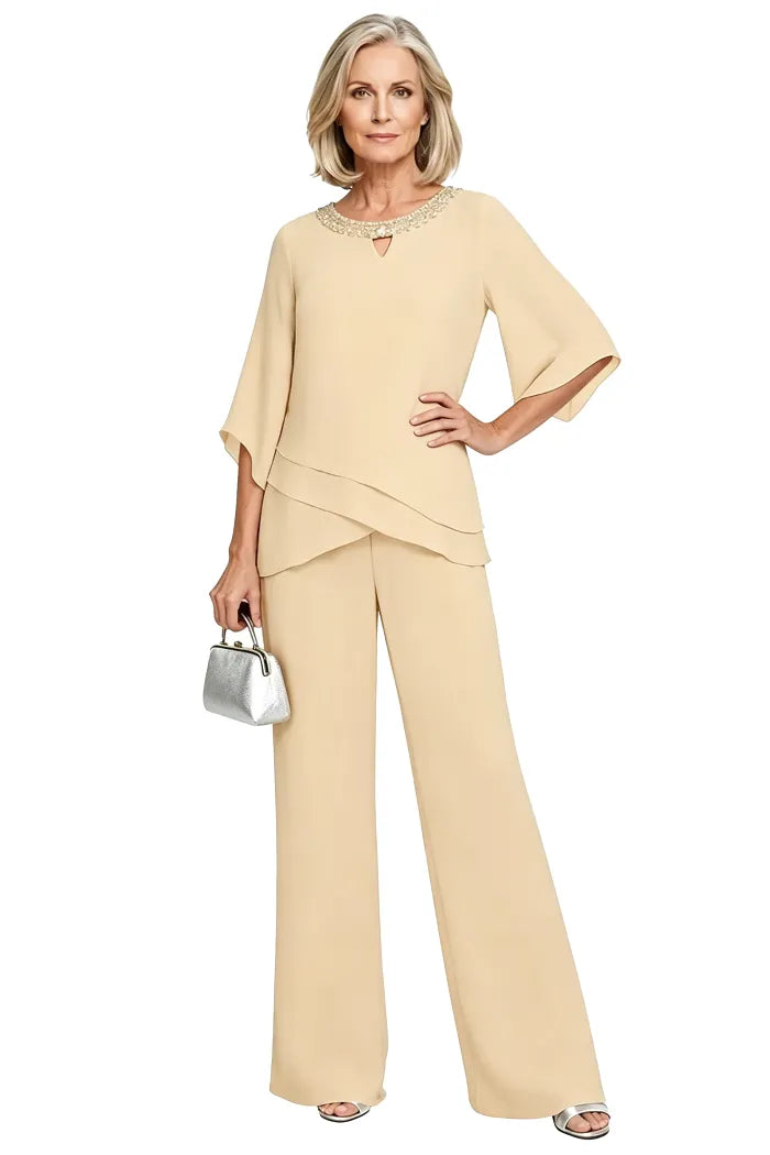 Theresa™ | Relaxed Fit Formal Pant Set
