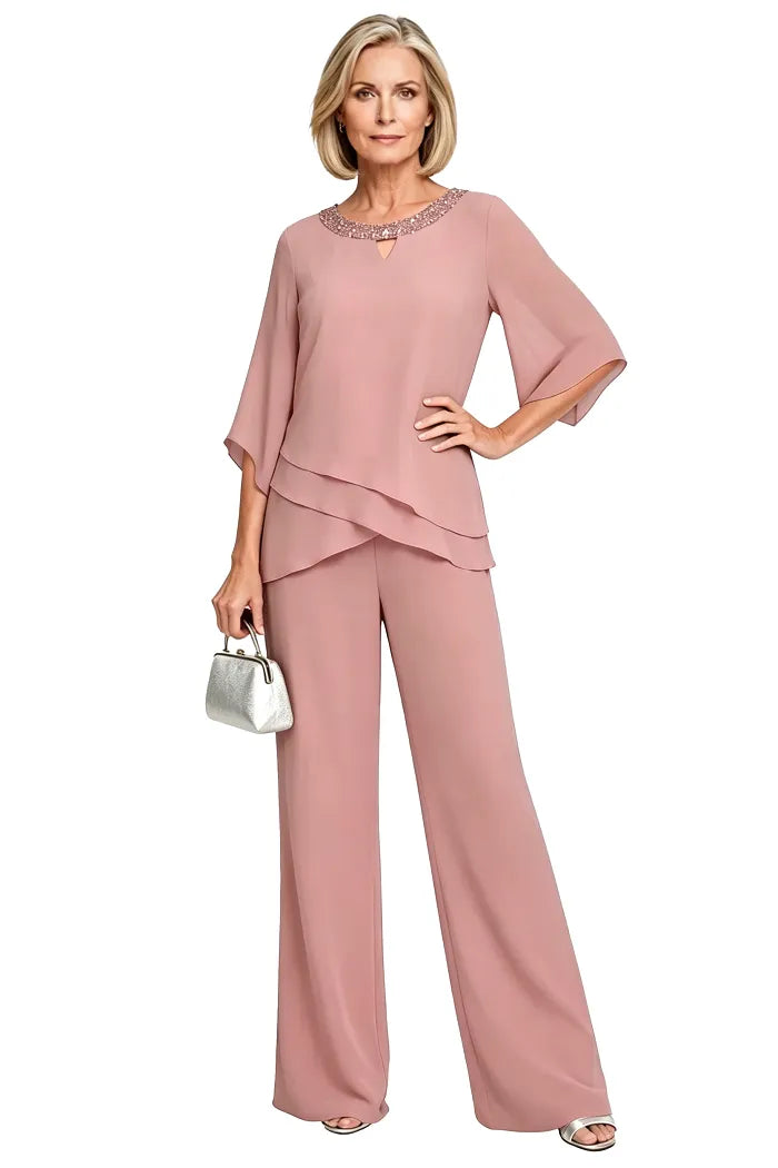 Theresa™ | Relaxed Fit Formal Pant Set