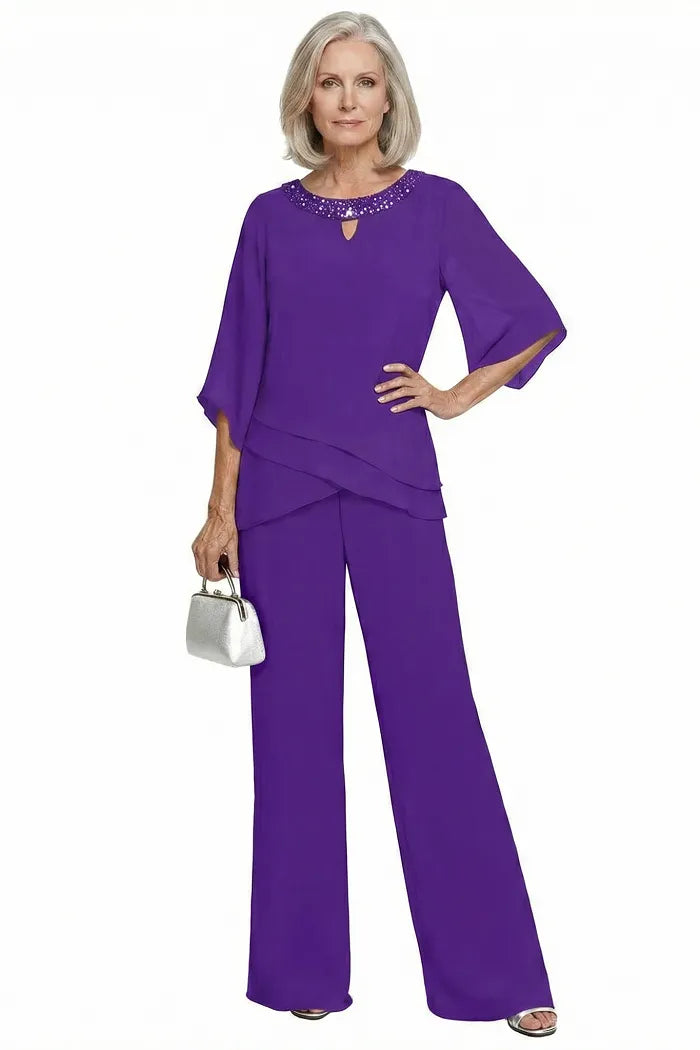Theresa™ | Relaxed Fit Formal Pant Set