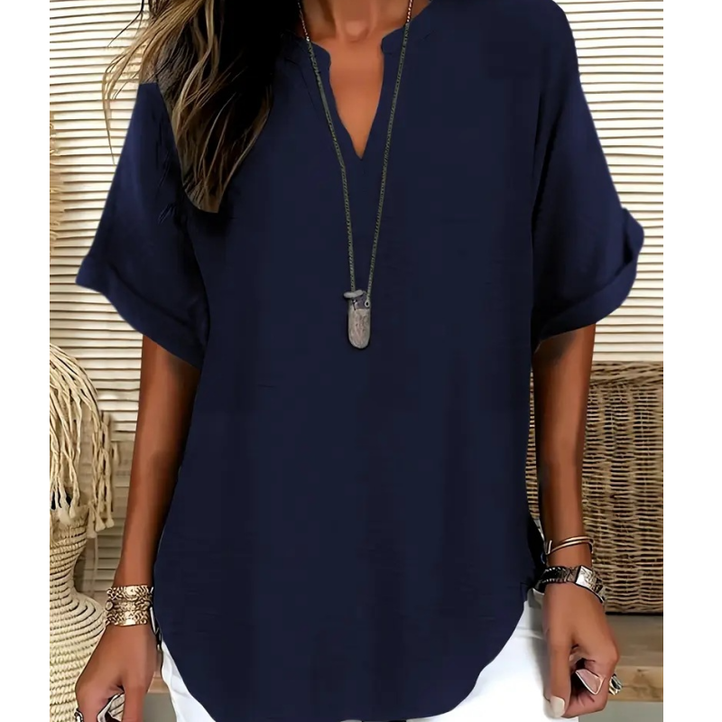 Navine™ | V-Neck Blouse