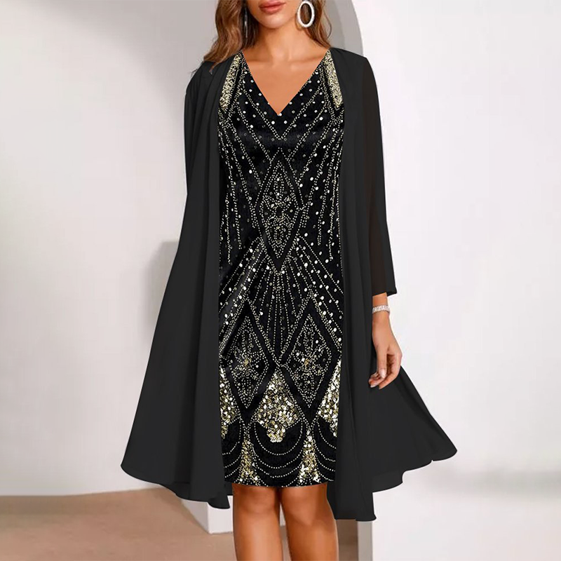 Valentina™ | Elegant Two-Piece Dress