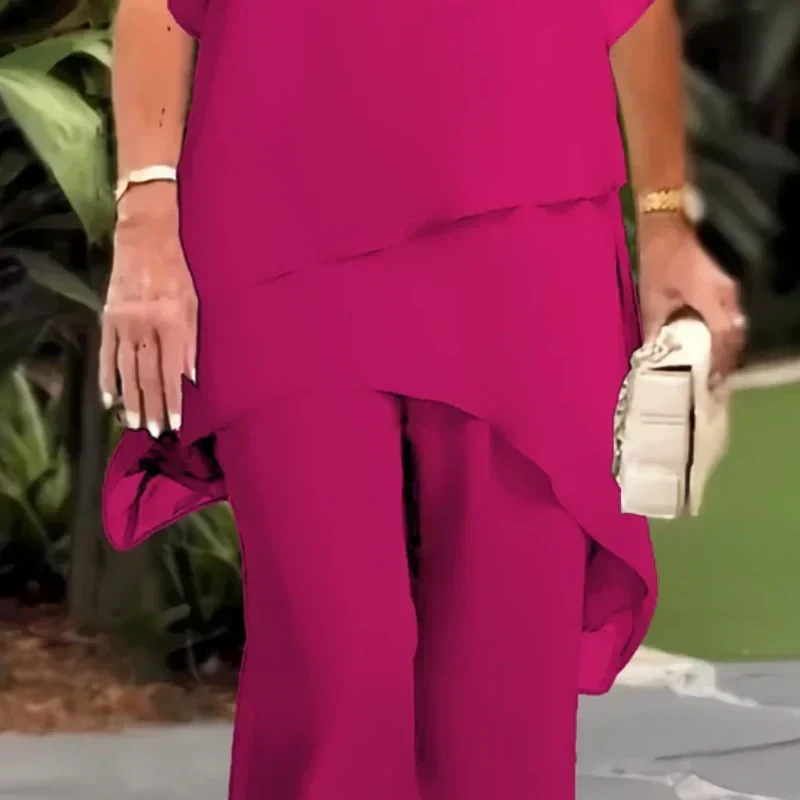 Beverly | Women's Elegant Asymmetrical Two-Piece Set