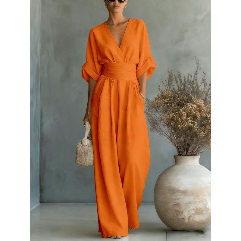 Margot | High-Waist Wide-Leg Jumpsuit