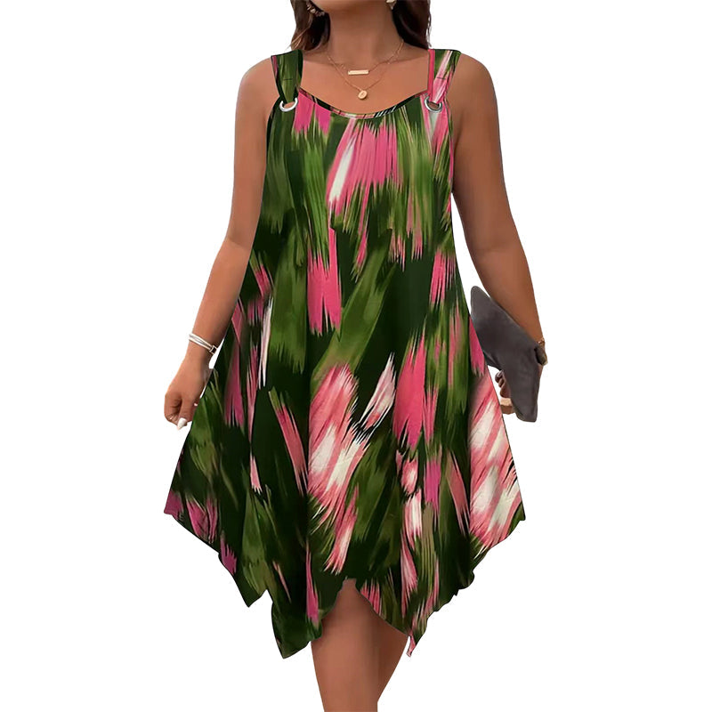 Ondine™ | Gradient Print Sleeveless Dress