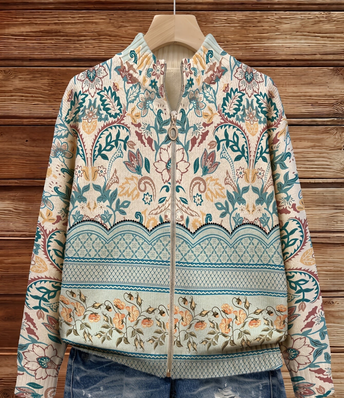 Sybilla™ | Vintage Floral Botanical Border Print