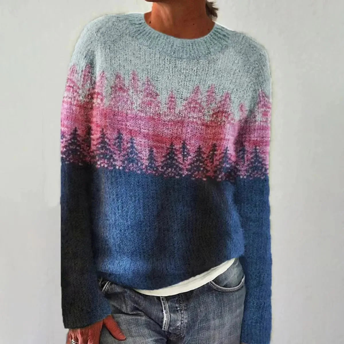 Tatiana™ | Retro Knitted Sweater