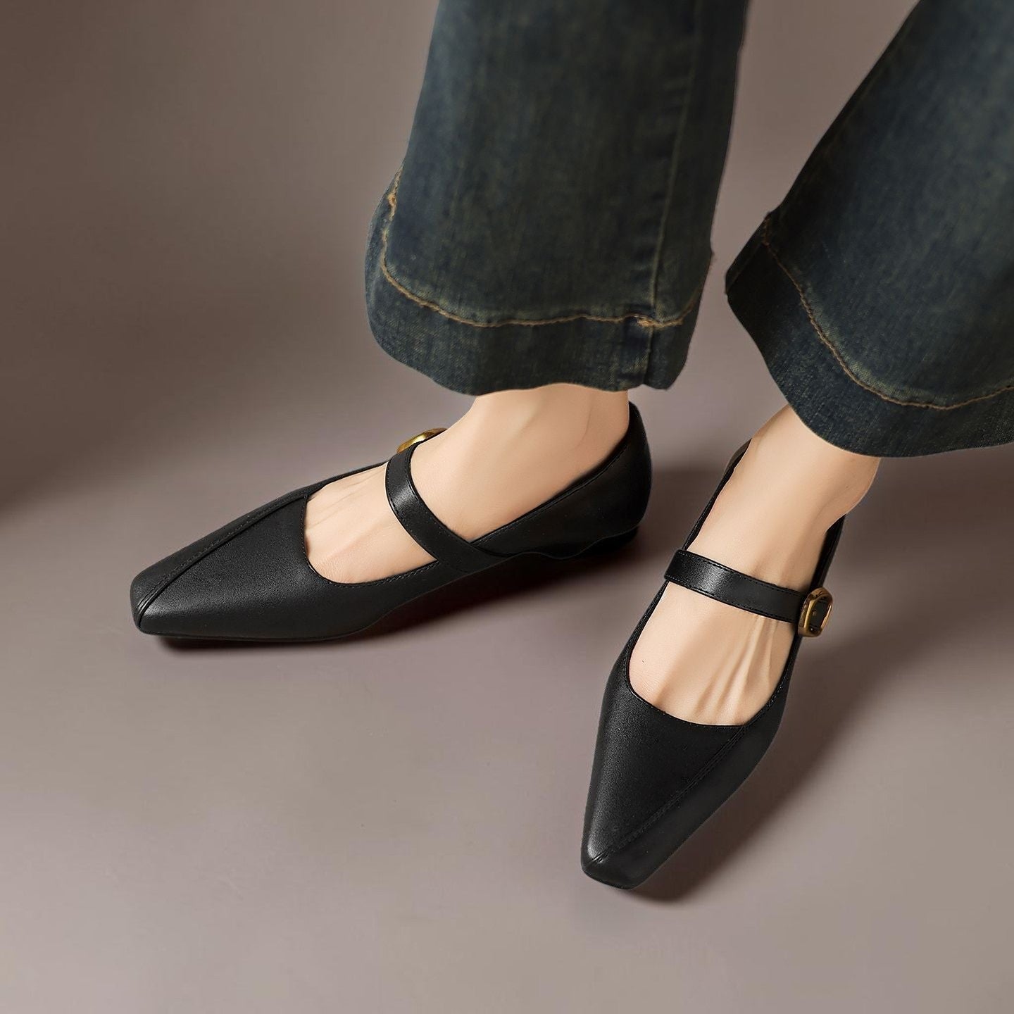 Louette™ | Paneled Mary Jane Heel