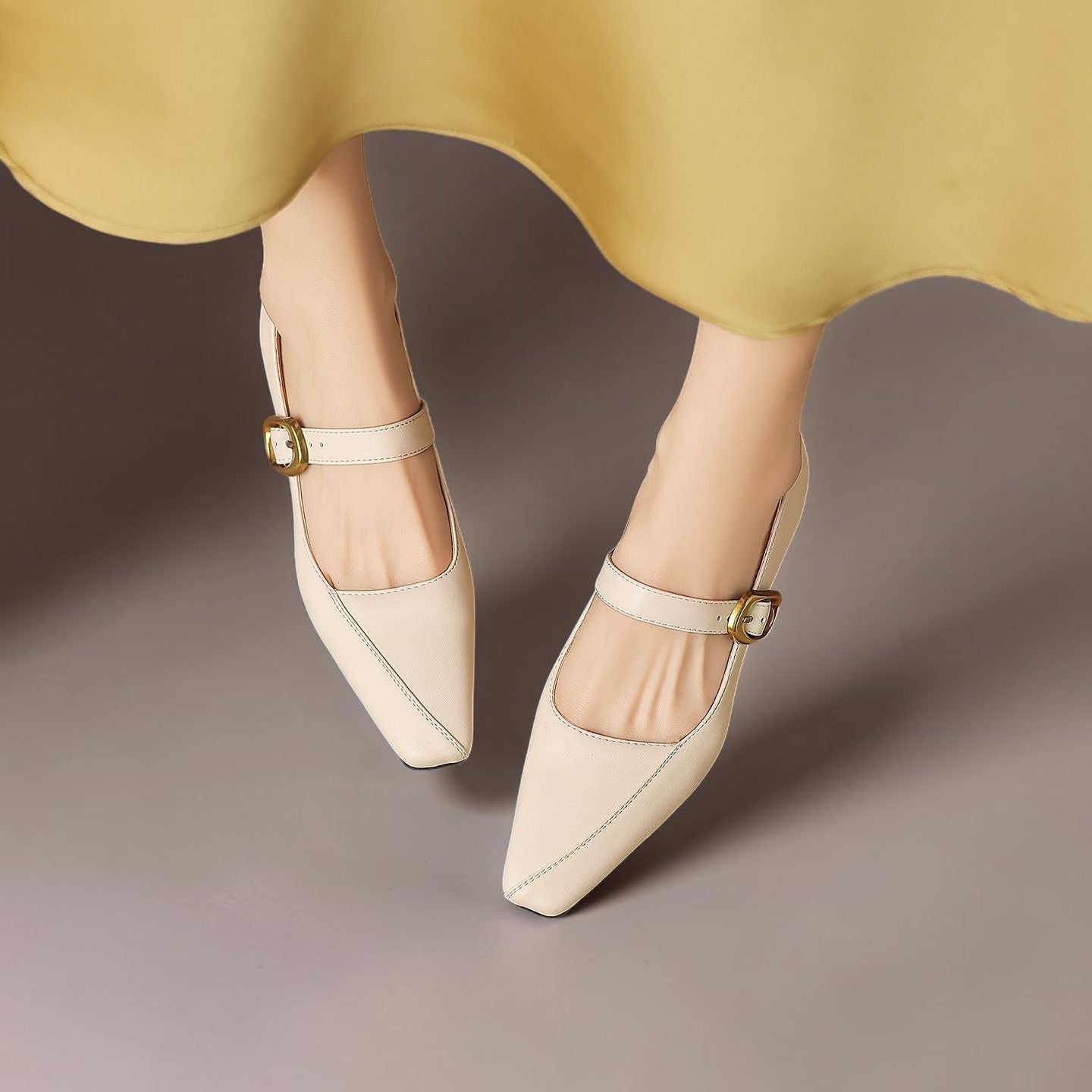 Louette™ | Paneled Mary Jane Heel