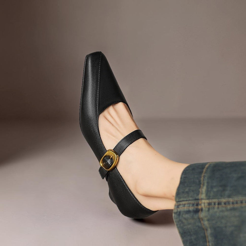 Louette™ | Paneled Mary Jane Heel