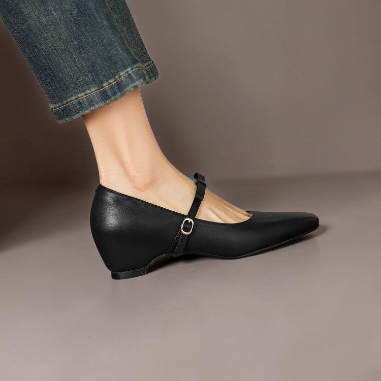 Arnelle™ | Bow-Strap Mary Jane Pump