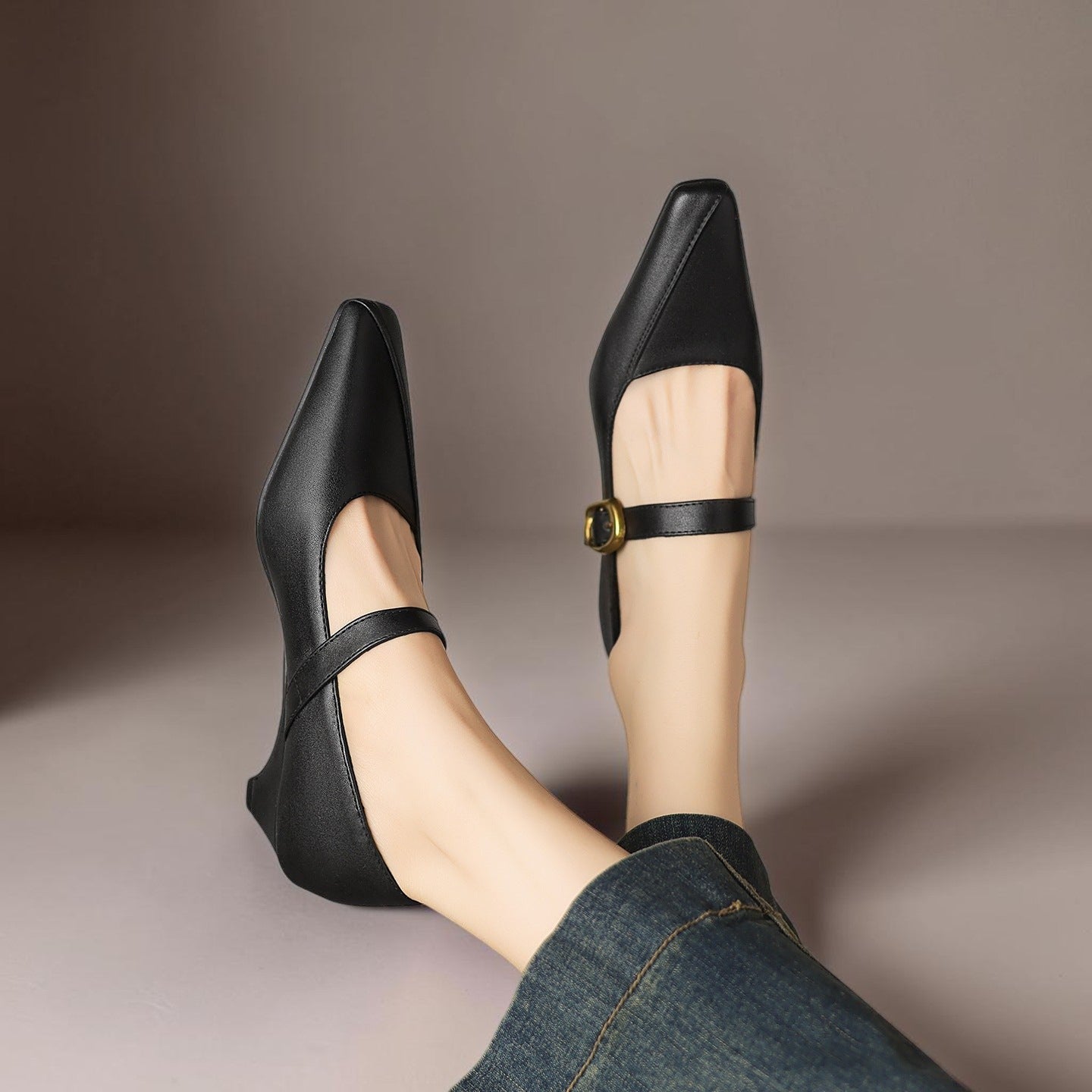 Louette™ | Paneled Mary Jane Heel