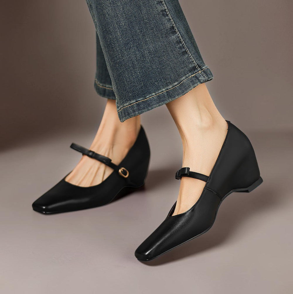 Arnelle™ | Bow-Strap Mary Jane Pump
