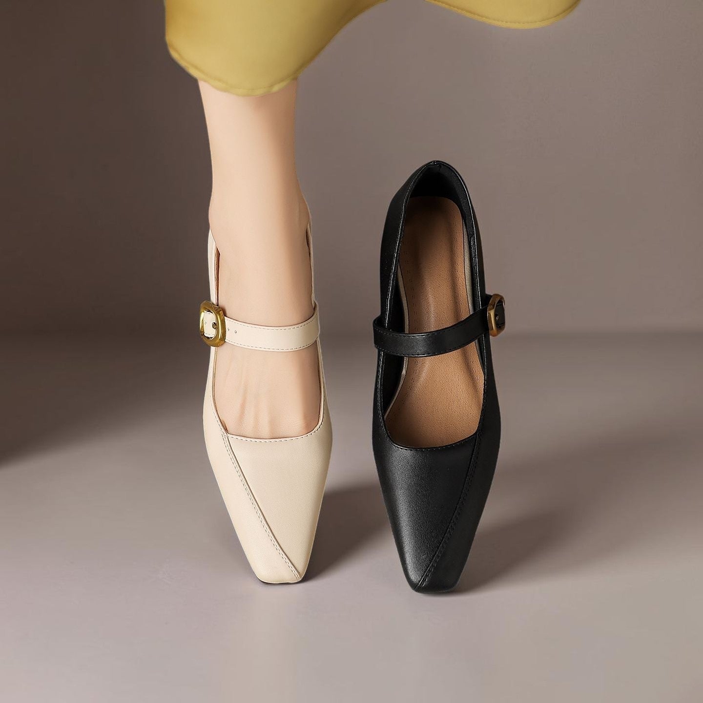 Louette™ | Paneled Mary Jane Heel
