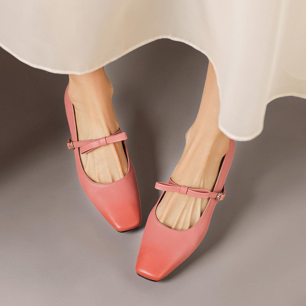 Arnelle™ | Bow-Strap Mary Jane Pump