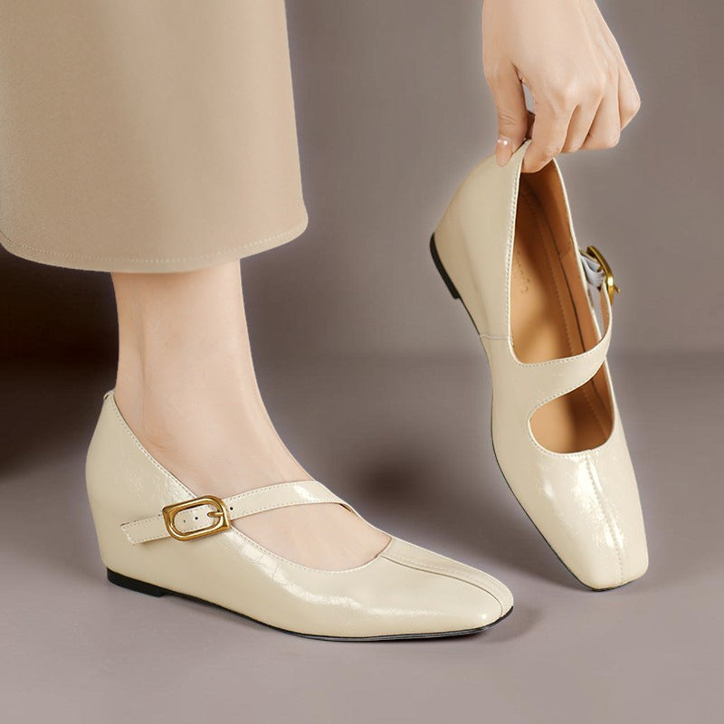 Clairette™ | Mary Jane Wedge Heels