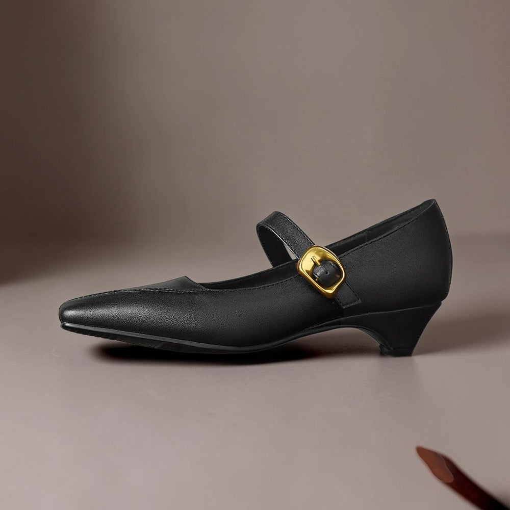 Louette™ | Paneled Mary Jane Heel