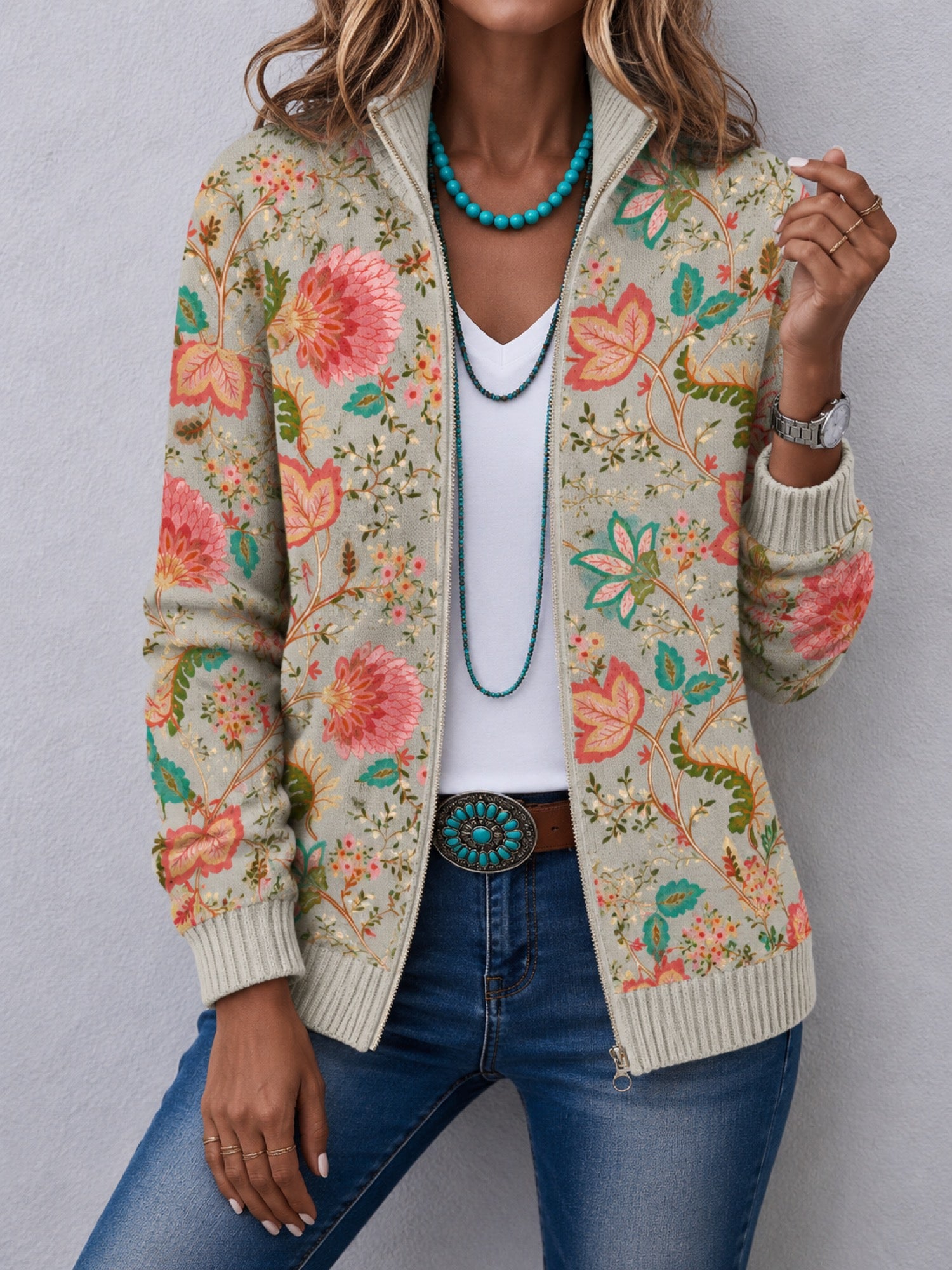 Xanthe™ | Vintage Floral Garden Print